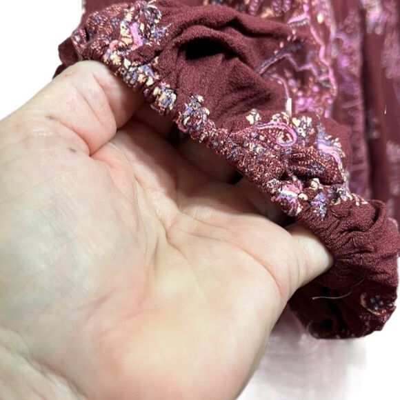 Free People girl talk tunic PINK SIZE SMALL - Picture 6 of 9